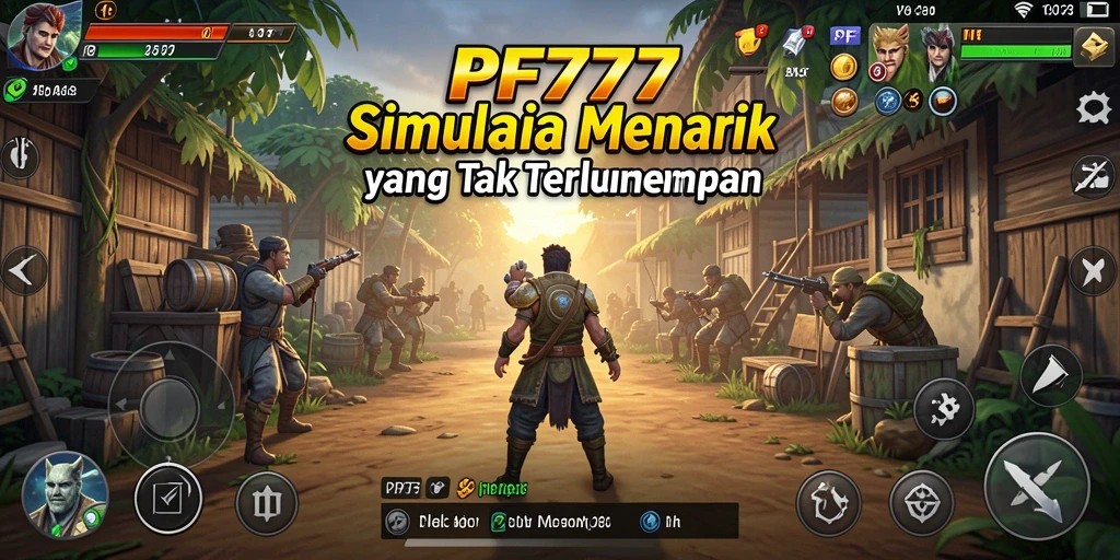 Tampilan gameplay PF777 yang menakjubkan dan interaktif.